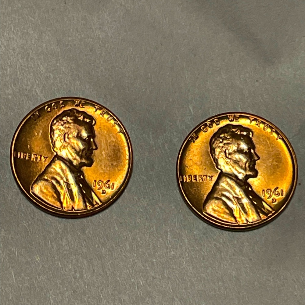 1961-D Lincoln Memorial Penny Cent BU